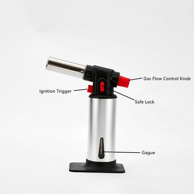 CE Fire Jet Butane Torch Refillable Kitchen Torch Lighter Cooking BBQ Butane Torch