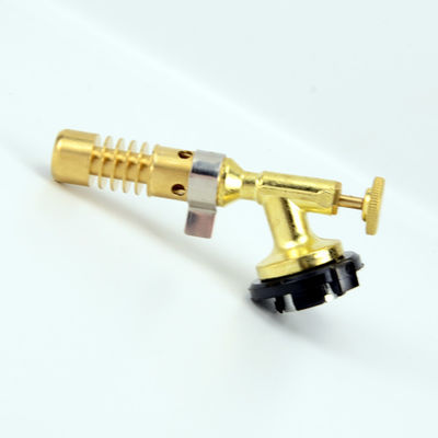 Brass Flame Gun Welding Gas Torch Light 1300 Degree High Temperature