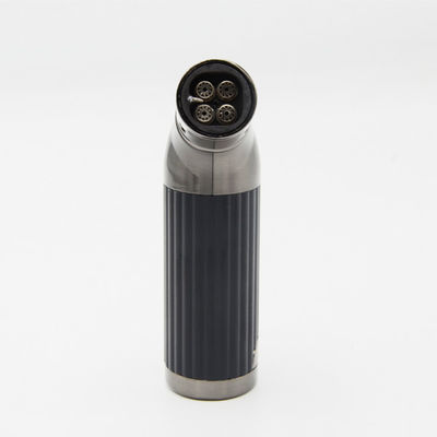 4 Flame Jet Cigar Bartender Torch Refillable Soft And Jet Flame Lighter