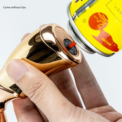Refillable Antique Cigar Torch Lighter Adjustable Flame Table Torch Candle Bukhoor