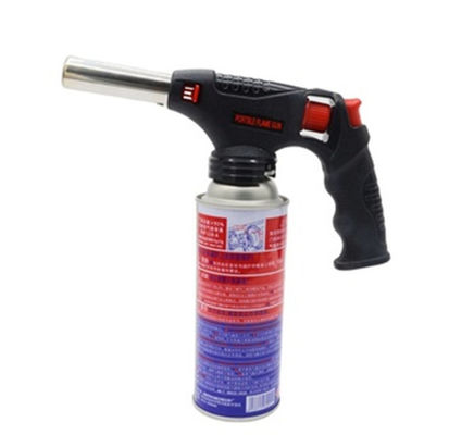 Kitchen Butane Blow Torch For Creme Brulee Non Slip Hold